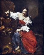 Nicolas Regnier Allegory of Vanity oil painting artist